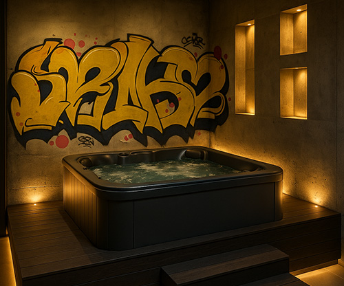 JACCUZI-GRAFFITI